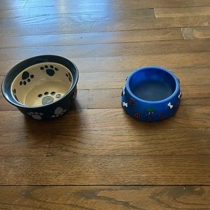 Set of 2 Dog Bowls
